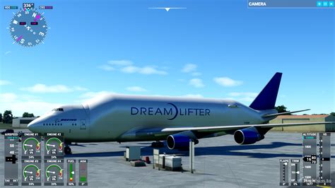 Converted Boeing 747-400LCF "Dreamlifter" (Working 747-8i Cockpit) pour ...