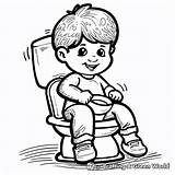 Potty Training Coloring Pages  Free & Printable sketch template