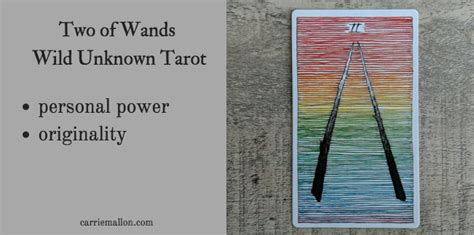 Two of Wands :: Wild Unknown Tarot | Carrie Mallon