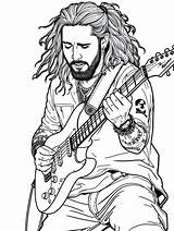 10  Free Printable Post Malone Coloring Pages For Fans sketch template
