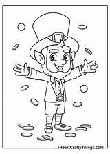 Leprechaun Coloring Pages Updated 2021 sketch template