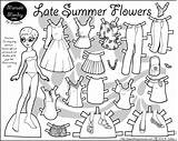 12  marisole Monday paper Doll coloring Pages Paper Dolls sketch template