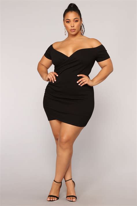 The Night We Met Dress - Black | Curvy girl fashion, Curvy women ...