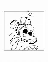 Dive Into Fun With Nemo Coloring Pages Free sketch template