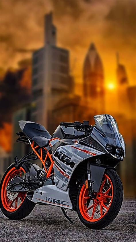 Ktm Bike , Beautiful, Sunset, background HD phone wallpaper | Pxfuel