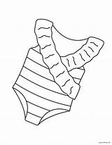 Swimsuit Coloring Pages ᗎ Printable Painting Template sketch template