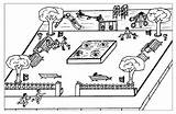 PLACES COLORING PAGES FOR KIDS sketch template