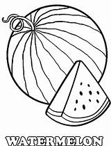 Cute Watermelon Coloring Pages At GetColoringscom  Free Printable sketch template