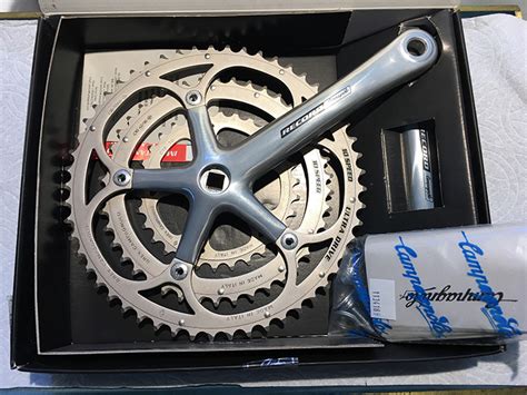 Campagnolo Record modern cranksets with square taper spindles - South ...