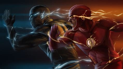 Flash Vs Zoom Art, flash, superheroes, artist, artwork, digital-art, HD wallpaper | Peakpx