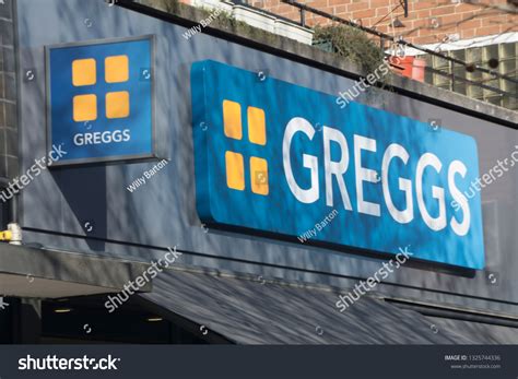 London February 2019 Greggs Logo On Stock Photo 1325744336 | Shutterstock