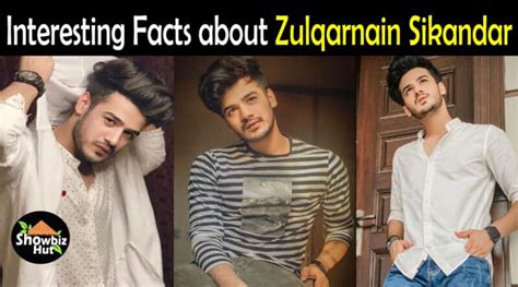 Zulqarnain Sikandar Biodata | Showbiz Hut