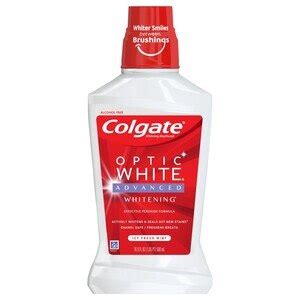 Colgate Optic White Whitening Mouthwash - CVS Pharmacy