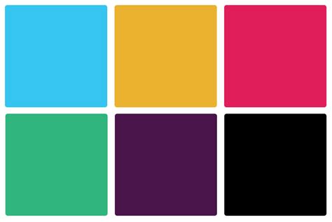 Slack Logo Color Codes - Hex, RGB and CMYK Color Codes