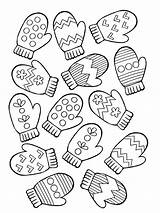 Mittens Coloring Pages  Best For Kids sketch template