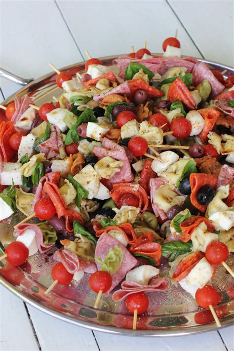 carmen's kitch: Antipasto Skewers