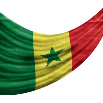 Senegal Flag Waving PNG Transparent Images Free Download | Vector Files ...