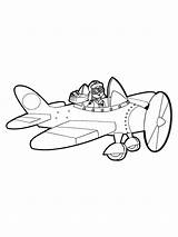 Pilot coloring pages  ColoringLib sketch template