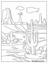 Desert Coloring Page Coloring For Kids  Home sketch template