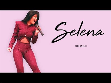 Selena Quintanilla - Como La Flor (Letra/Lyrics) - YouTube