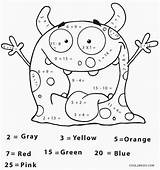 2nd Grade Math Color By Number Coloring Pages Sketch Page sketch template