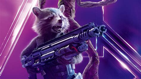 Rocket Raccoon from Guardian of the Galaxy HD wallpaper | Wallpaper Flare