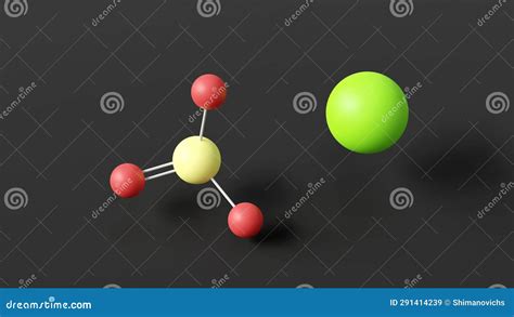 Calcium Sulfite Molecule, Molecular Structure, Preservative E226, Ball and Stick 3d Model ...