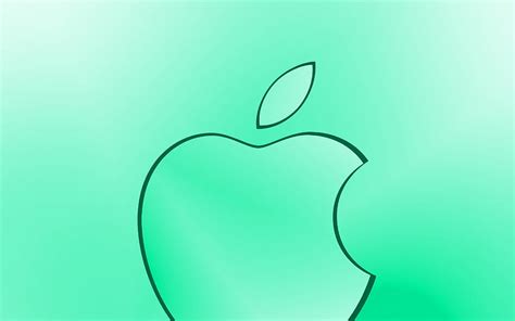 Download Wallpapers Apple Turquoise Logo 4k Turquoise - vrogue.co
