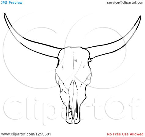 Cow Skull Coloring Pages