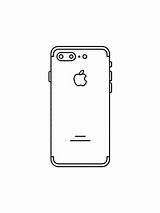 IPhone coloring Pages sketch template