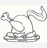 Chicken Meat Clipart Food Coloring Fried Roasted Drawing Clip Doodle  sketch template