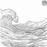 Earths Tsunamis Coloring Pages sketch template