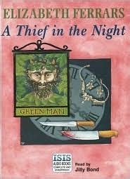 A Thief in the Night by Elizabeth Ferrars | Goodreads