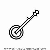 Dibujo De Banjo Para Colorear  Ultra Coloring Pages sketch template