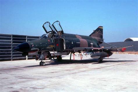 F-4E 69-7551 at Osan on April 24, 1982, photo by Don McGarry: Military ...