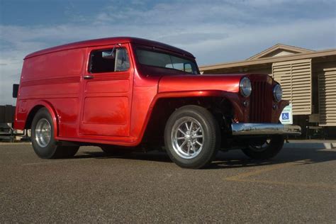 This Pro Street 1949 Willys Panel Truck Has A Hot Small Block And A ...