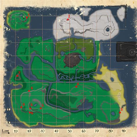 Mod:Resource Map (The Volcano) - Official ARK: Survival Evolved Wiki