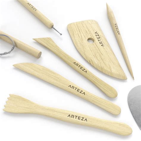 Pottery and Clay Sculpting Tools - Set of 42 | ARTEZA