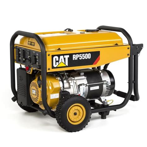 Cat RP Series 6875-Watt Gasoline Portable Generator with Caterpillar Engine in the Portable ...