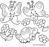 Photos  Bild Galeria CUTE BUTTERFLY COLORING PAGES sketch template