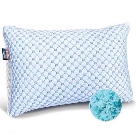 Nestl Cooling Pillow King Size - Cooling Memory Foam Pillows, Gel ...