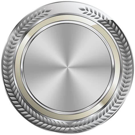 Silver Seal Badge Template Transparent Image | Badge template, Gold design background, Badge