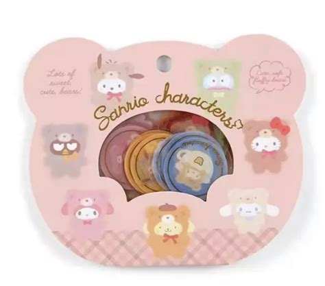 JAPAN SANRIO CHARACTERS Hello Kitty My Melody Kuromi 30 pcs Design Stickers Seal $12.98 - PicClick