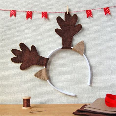 Make Your Own Reindeer Antlers Craft Kit. by claraandmacy on Etsy ...