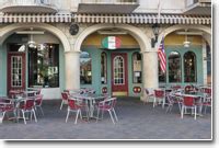 Mezzaluna Restaurant, European Village, Palm Coast, FL | European village, Palm coast, Outdoor decor