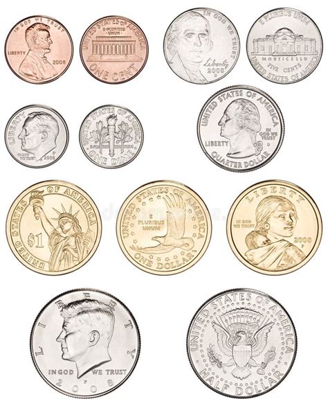 American Coins Money stock photo. Image of copper, pennies - 10395716