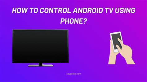 Download Realme TV Remote App for free - How to control android TV using phone? - Say Geeks