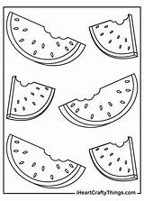 Watermelon Coloring Pages Updated 2021 sketch template