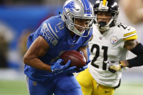 Detroit Lions wide receivers show up against Steelers