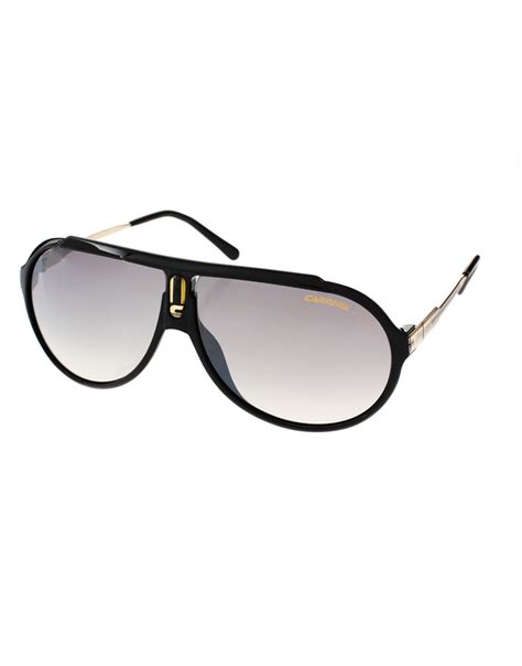 Carrera Carrera Endurance Aviator Sunglasses in Black for Men | Lyst